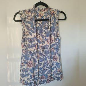 Spell Etienne sleeveless blouse